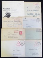 1940's Cash Paid Covers With Different 'gebuhr Bezahlt' Marks Incl. Uncommon Parcel Card, One With Berlin 12pf Stamp, Be - Autres & Non Classés
