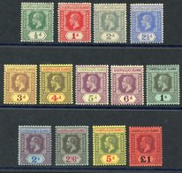 1912-24 MCCA Set, Fine M, SG.12/24. Cat. £600 - Autres & Non Classés