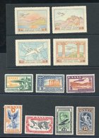 1926 & 1933 Air Sets, Fine M, SG.406/9 & 461/7. (11) Cat. £280 - Autres & Non Classés