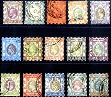 1903 CCA Set VFU SG.62/76. Cat. £1800. (15) - Other & Unclassified