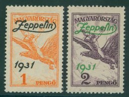 1931 Air Graf Zeppelin Set M, SG.529/30. Cat. £260. (2) - Autres & Non Classés