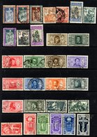 1928-33 Good To FU Range Incl. 1928 Filiberto Set (Cat. £1100), 1932 Dante Set (Cat. £490), 1932 Fascist March - Top 3 V - Autres & Non Classés