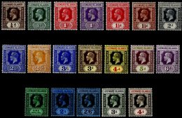 1921-32 MSCA Set Up To 4s M, SG.58/77. Cat. £180. (20) - Sonstige & Ohne Zuordnung