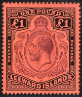 1928 MSCA £1 Purple & Black/red UM, SG.80. Cat. £225. (1) - Sonstige & Ohne Zuordnung