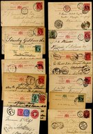 1885 - 1930 Small Accumulation Of Covers And Postal Cards, Includes Registered Postal Stationery Envelopes (4) 1d Or 1½d - Autres & Non Classés