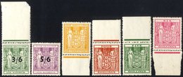 POSTAL FISCALS 1940 3/6 On 3/6d Grey Green, 5/6 On 5/6d Lilac UM, SG.F187/8, 1940-58 1/3d, SG.F191, 4s, 5s & 6s, SG.F194 - Sonstige & Ohne Zuordnung