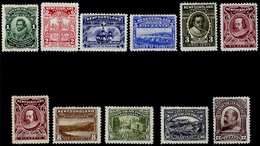 1910 Pictorial Set To 12c (incl. 6c Type A & B), Part O.g., SG.95/104 & 100a. Cat. £475. (11) - Autres & Non Classés