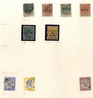 1891-1964 Good To FU Range On 10s Incl. B.C.A 1892 4s On 5s Yellow Green FU, 1895 1d 1d On 2d VFU, 1938 To 5s & 10s, 194 - Autres & Non Classés