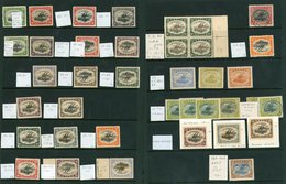 Papua Collection Of M & U Lakatoi Issues Mainly Tagged & Identified With SG Numbers, Odd Inverted Wmk Etc. Condition A L - Autres & Non Classés