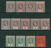 1903 CCA Set, Fine M, SG.73/85, Cat. £450. - Autres & Non Classés