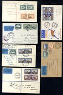 1931-37 First Flight Covers (30) Collection Written Up On Leaves Incl. 1931 Christmas Flights (5) Incl. Windhoek-Kimberl - Autres & Non Classés