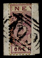 1882 ½d On Half 1d Lilac-mauve Bisected & Vertically Surcharges With (Type 6) - Variety Surcharge Double Used On A Small - Autres & Non Classés