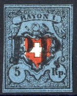 1850 5 Rayon Fresh Colour & Centring, Clear To Good Margins, Fine P.P Cancel (VIII). Zst 151, Mi.71. Marchand Cert (2006 - Sonstige & Ohne Zuordnung