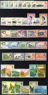 1954, 1965 & 1972 Defin Sets UM, SG.14/27, 55/67 & 158/169. Cat. £158. (43) - Sonstige & Ohne Zuordnung