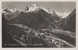 Suisse - Pontresina Mit Piz Palu Und Roseggletscher - Glacier - Pontresina