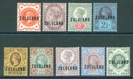 1888 Optd Set Up To 1s (excl. 6d), Fine M, SG.1/10 (excl. 8). Cat. £549. (9) - Sonstige & Ohne Zuordnung