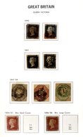 1840-1975 COLLECTION Of M & U Housed In A Davo Album, Very Mixed Condition Incl. 1840 1d (5), 1847 Embossed 6d, 10d & 1s - Sonstige & Ohne Zuordnung