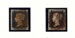 1840-1951 COLLECTION Housed In Two SG Celebration Albums With Slip Cases Incl. 1840 1d (2) Both Four Margins, 1941 2d (2 - Sonstige & Ohne Zuordnung