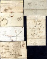 Provincial Letters 1724 - 95 Incl. 1724 London EL To Bath, 1727 Ex Alford (Lincs), S/l CAM/BRIDGE (1782) & LINCOLN (1784 - Autres & Non Classés