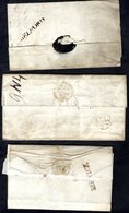 1785-1861 Scotland & England Collection Of Covers (20), Odd Front, Housed In Protectors With Detailed Transcription Of E - Other & Unclassified