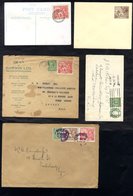 COLLECTION (mainly KGV & KGVI) Of Covers & Cards On Leaves Incl. Wmk Varieties Used On Covers, Range Of C.d.s's And Mach - Sonstige & Ohne Zuordnung