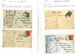 ISLANDS Postmarks Collection Of Covers/cards/pieces All With Island Pmks, Strength In Scottish Incl. Arran, Bute, Ulva,  - Sonstige & Ohne Zuordnung