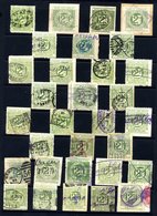 Railway Letter Stamps A Collection Of 31 2d (green) Used Examples Incl. London & South, North British, Gt Western, Londo - Sonstige & Ohne Zuordnung