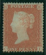 1850-54 1d Red Brown Pl.98, Archer Perf, Part O.g, Spec CE2, SG.166. RPS Cert. 2019. Rare. Cat. £3500. - Autres & Non Classés