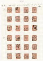 1880 1d Venetian Red, A Complete Reconstructed Sheet Of All The Letterings Good To FU, SG. 166. (240) - Autres & Non Classés