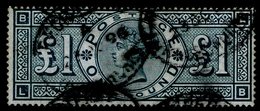 1891 £1 Green LB, Good U Example, SG.212. - Autres & Non Classés