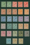 1912 Royal Cypher Set ½d - 1s (15 Vals) (excl. 9d Olive), Some Extra Shades Incl. 2½d (3), 3d (3), 4d (2), 5d (2), 6d (2 - Sonstige & Ohne Zuordnung