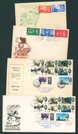 1948-67 Small Range Of Illustrated FDC's Mainly Better From 1948 C.I. Liberation, 1957 Scouts (Sutton Coldfield), 1958 G - Altri & Non Classificati