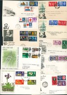 1951-67 FDC's Range Of Illustrated Incl. 1951 Festival (2), 1957 Scouts (2) Both Sutton Coldfield (hand Written), 1960 G - Altri & Non Classificati