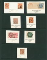 BRITISH LEVANT Constantinople Range Of GB Surface Printed Stamps With 'C' Cancels Incl. 3d Pl.5 Pair, 4d Pl.11, 12, 13,  - Sonstige & Ohne Zuordnung