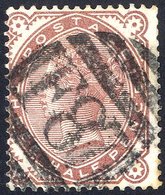 BRITISH LEVANT 1880 1½d Venetian Red With Fine 'F87' Cancel. SG.Z245. Cat. £150 (1) - Autres & Non Classés