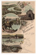 LITHO Gruss Aus Den Vier WALDSTÄDTEN Waldshut Rheinfelden Säckingen Laufenburg - Laufenburg 