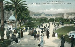 06 .20780 . Nice . Collection Artistique .edition Giletta .les Nouveaux Jardins Et Le Casino . - Lots, Séries, Collections
