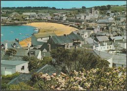 Hugh Town And The Harbour, St Mary's, Isles Of Scilly, C.1980s - Beric Tempest Postcard - Scilly Isles