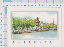 Dordrecht, Aquarel : Mariëlle Bonenkamp - 1999 - Dordrecht