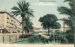 06 .20785 . Nice . Collection Artistique .edition Giletta .les Nouveaux Jardins Et Le Casino . - Loten, Series, Verzamelingen