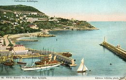 06 .20790 . Nice . Collection Artistique .edition Giletta .bateaux .entree Du Port . Baie Lympia . - Lots, Séries, Collections