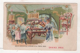 JOLI CHROMO BISCUITS LEFEVRE UTILE - GRAND PRIX PARIS 1900 / SALLE EXPOSITION LEFEVRE UTILE PARIS 1900 - - Lu