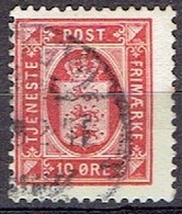 DENMARK #   FROM 1902 MICHEL D10a - Service