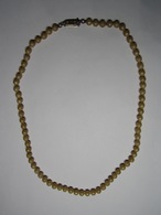 Ancien COLLIER En PERLE - Long Total 44,5 Cm Env - Necklaces/Chains