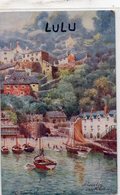 ANGLETERRE : Clovelly The Harbour : Signé H B , édit Raphael Tuck - Clovelly