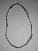 Ancien COLLIER En PERLE - Long Total 42 Cm Env - Necklaces/Chains