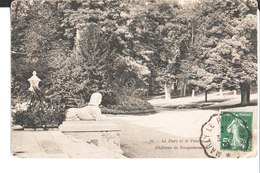 Forêt De Marly . 15. Le Parc Et Le Perron. Château De Rocquencourt. De Miguel à Mme Nollet à Paris. 1909. - Rocquencourt