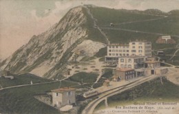 Suisse - Grand Hôtel Et Sommet Des Rochers De Naye - Postmarked 1906 - Chemin De Fer Suisse - Roche
