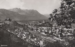 Suisse - Bellinzone Bellinzona - Panorama Ville - Gare Chemin De Fer - Bellinzone