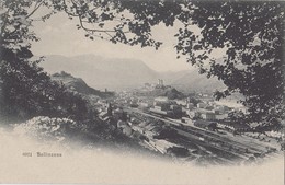 Suisse - Bellinzone Bellinzona - Panorama Ville - Gare Chemin De Fer - Bellinzone